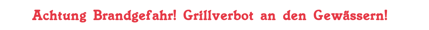 Grillverbot 2026